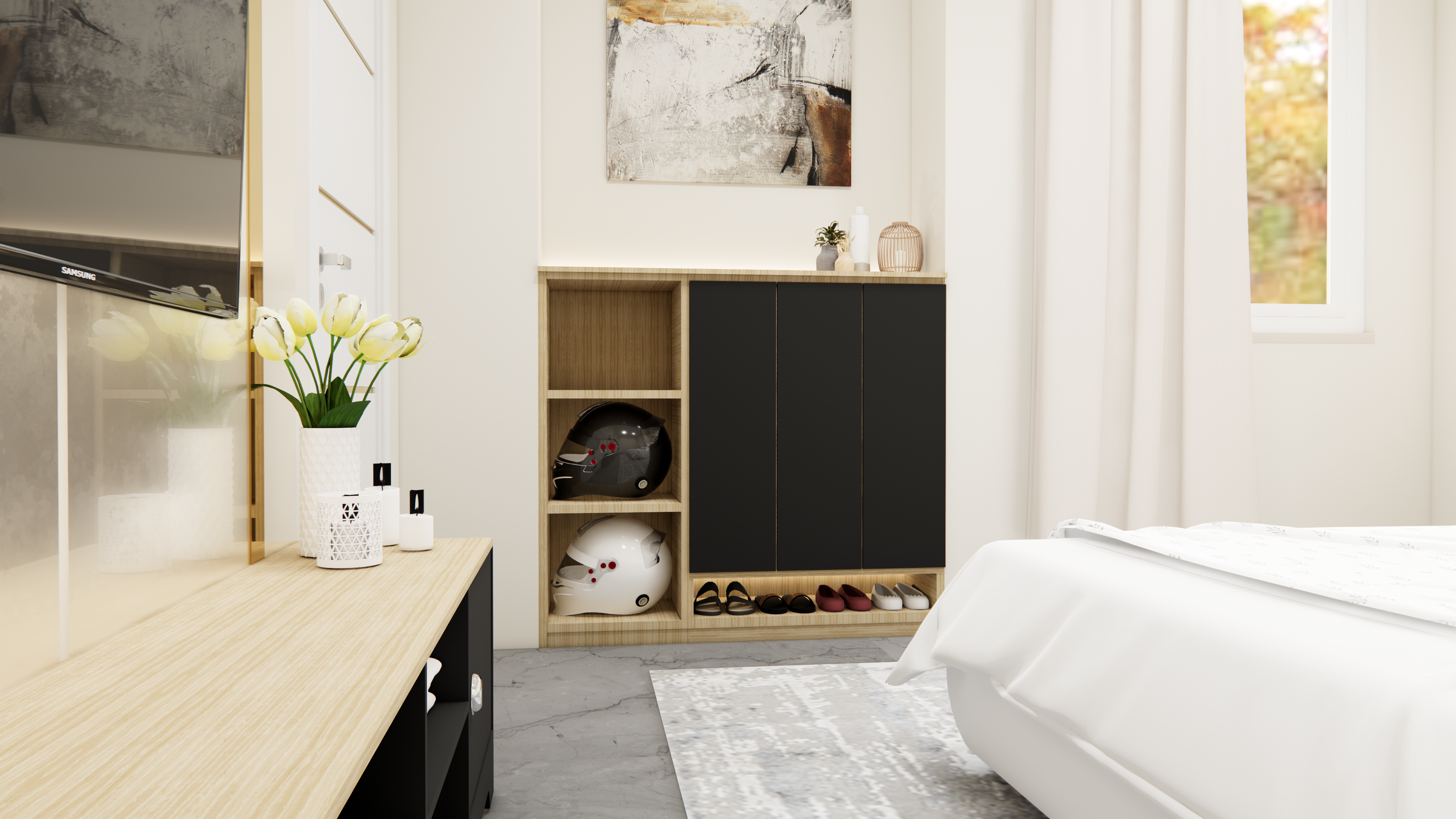 VC - 844 Grace Shoe Cabinet