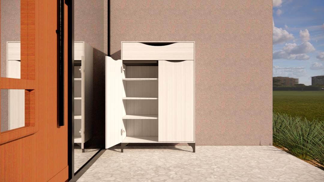 VC-0045 Calen Shoe Cabinet